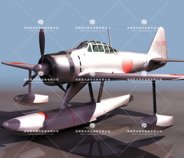 三沙3D模型飞机_